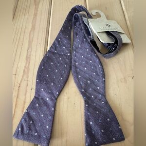Ryan Seacrest Distinction Purple Dot Bow Tie